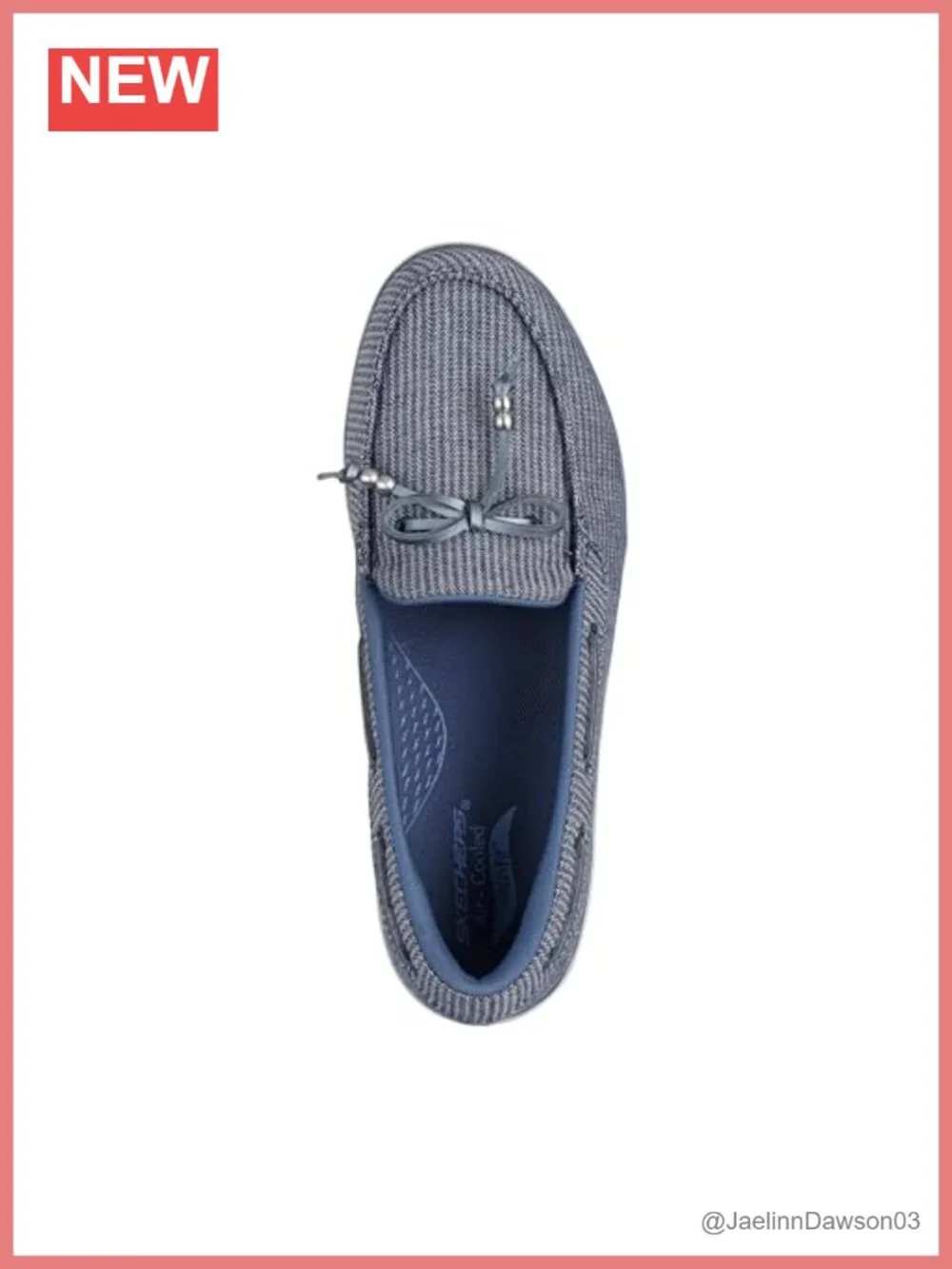Skechers Women's On-the-go Nautical Loafer Canvas Boat Shoes